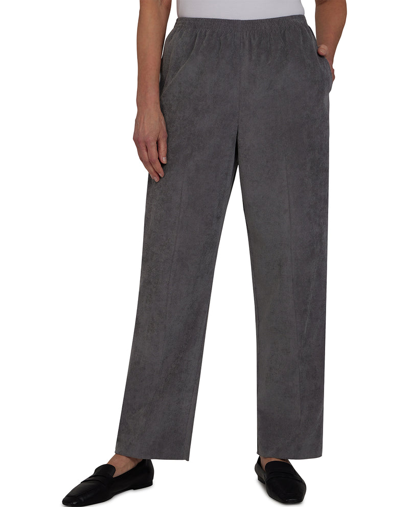 Alfred Dunner Plus Classic Proportioned Medium Pant