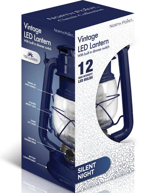 Vintage LED Dimmable Lantern Silent Night