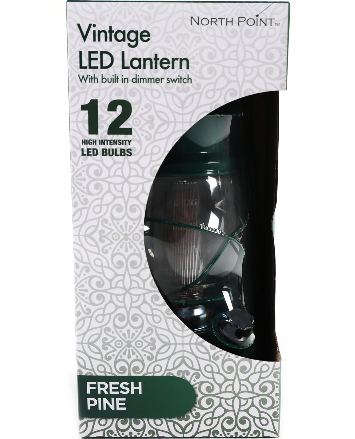 Vintage Pine LED Dimmable Lantern