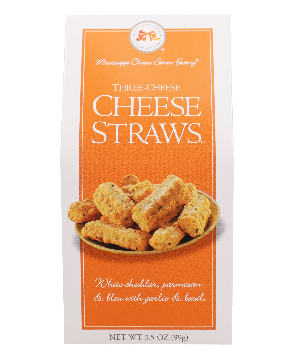 Mississippi Cheese Straws 3.5oz Three Cheese Flavor