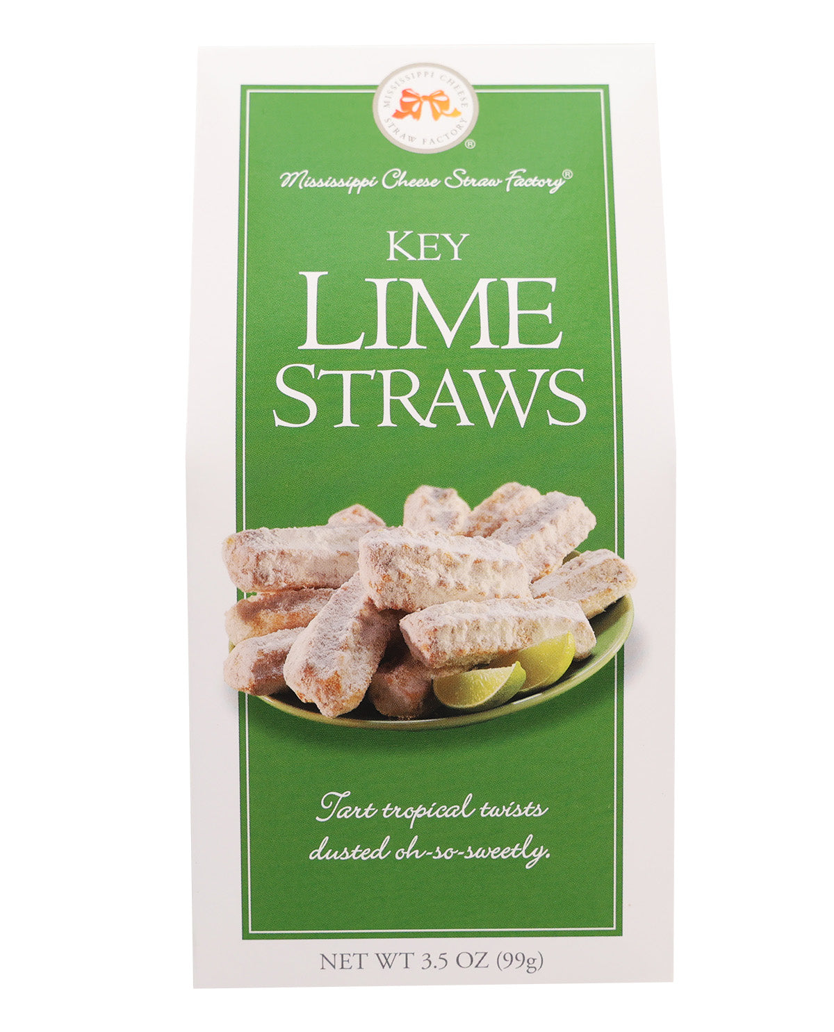 Mississippi Cheese Straws 3.5oz Key Lime Flavor