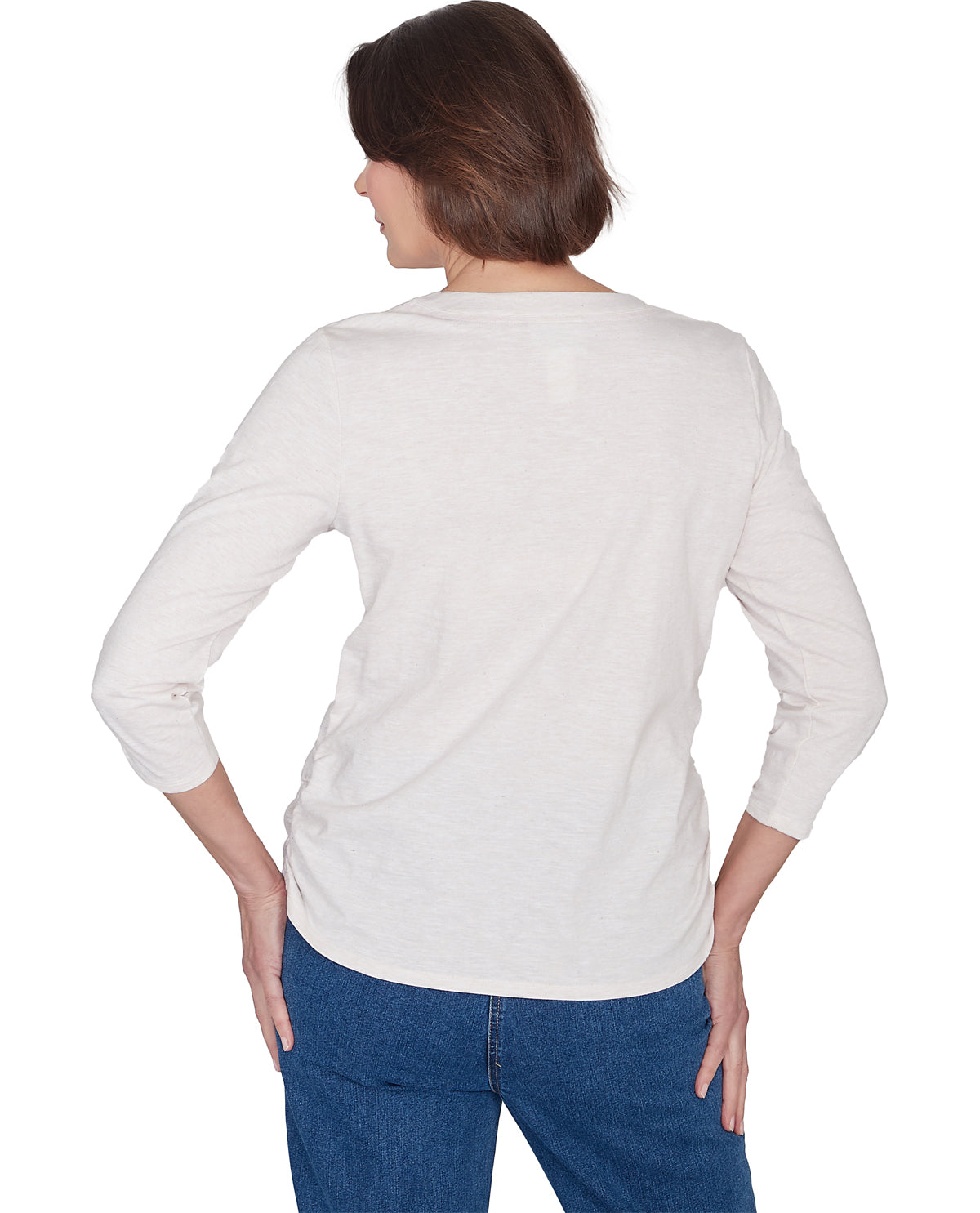Alfred Dunner Missy Scottsdale Floral Embroidered Knit Top