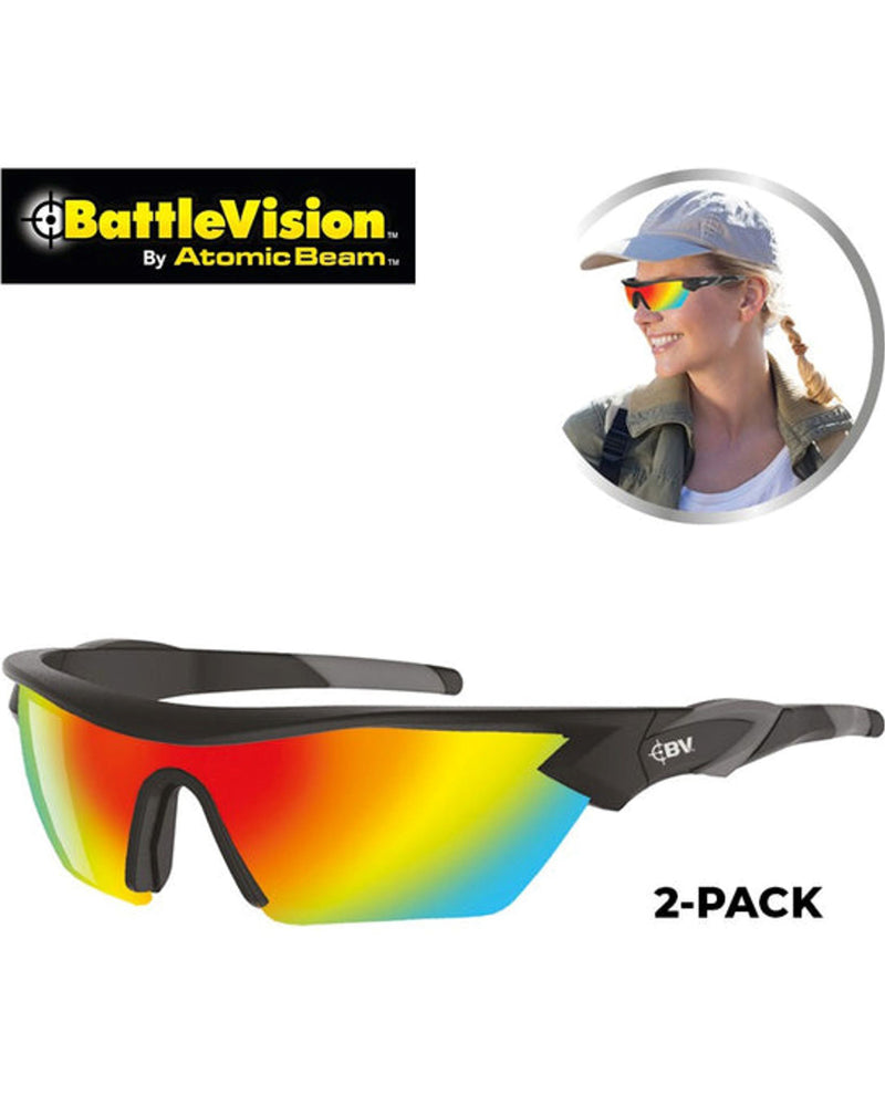 Atomic Beam Battle Vision Hi-Tech HD Polarized Sunglasses