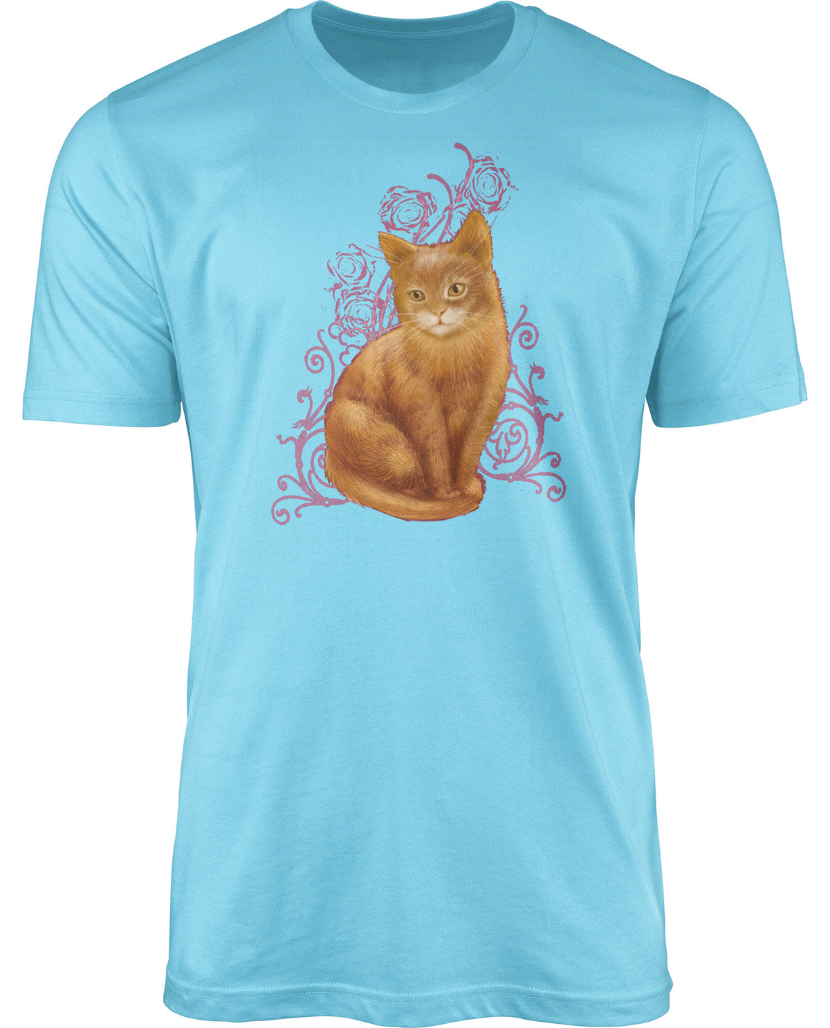 Missy Cat Pose Short Sleeve Screen Tee