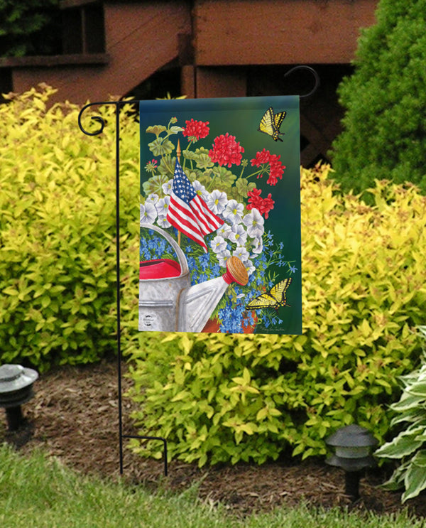 American Garden Summer Flag