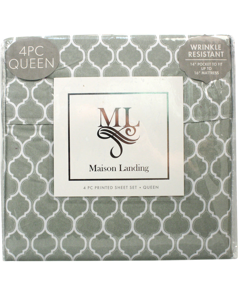 Queen Sheet Set - Courtland