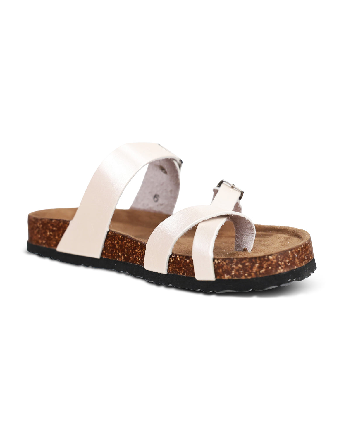 Outwoods Bork-30 Toe Loop Sandal Ivory
