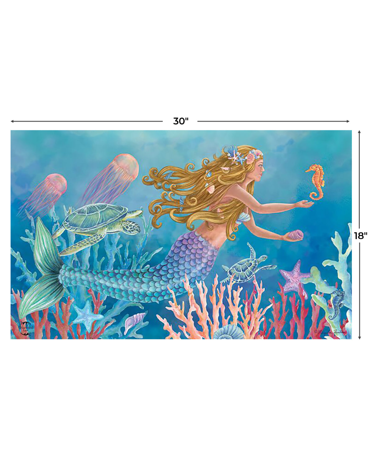 Mermaid Doormat