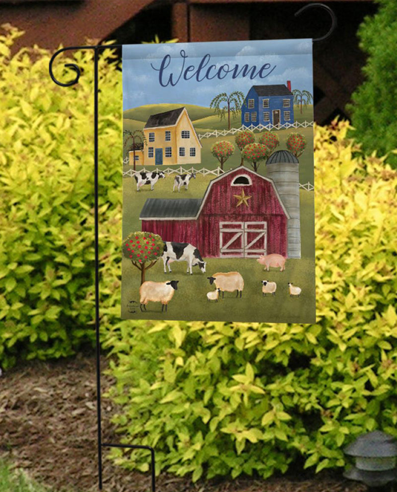 Spring Countryside Garden Flag