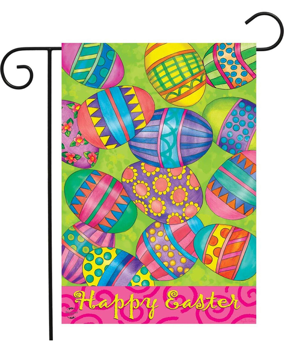 Easter Eggs Garden Flag