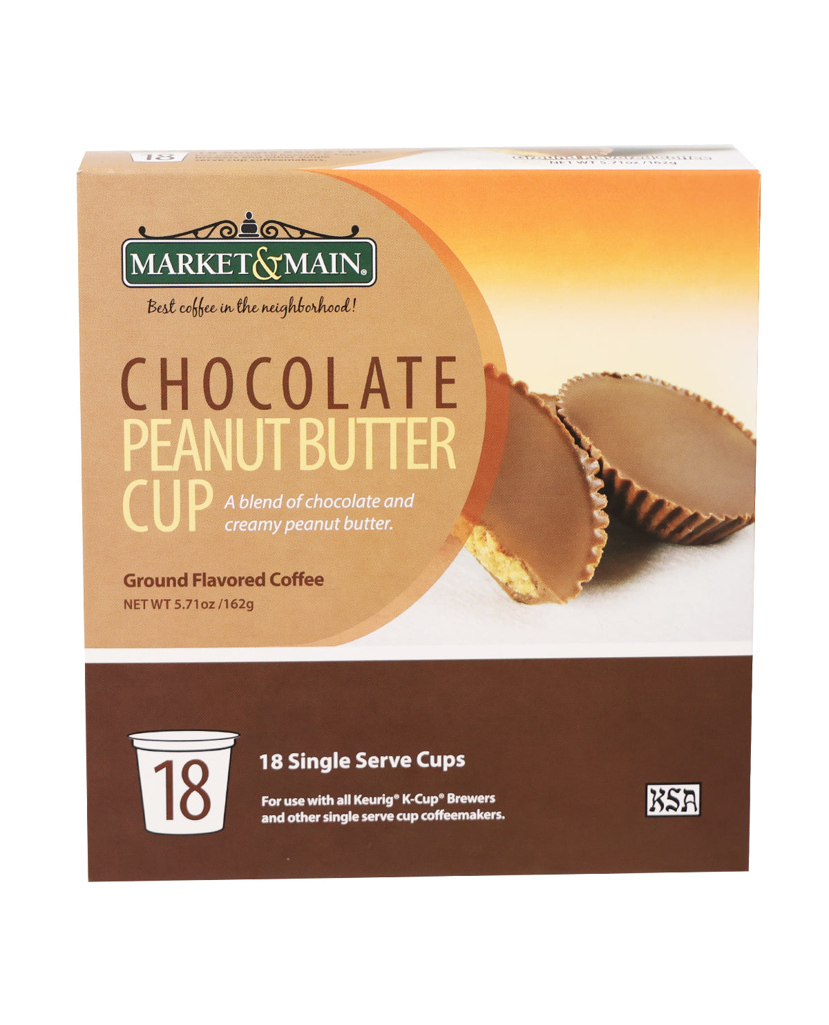 18ct Chocolate PB Coffee Pods