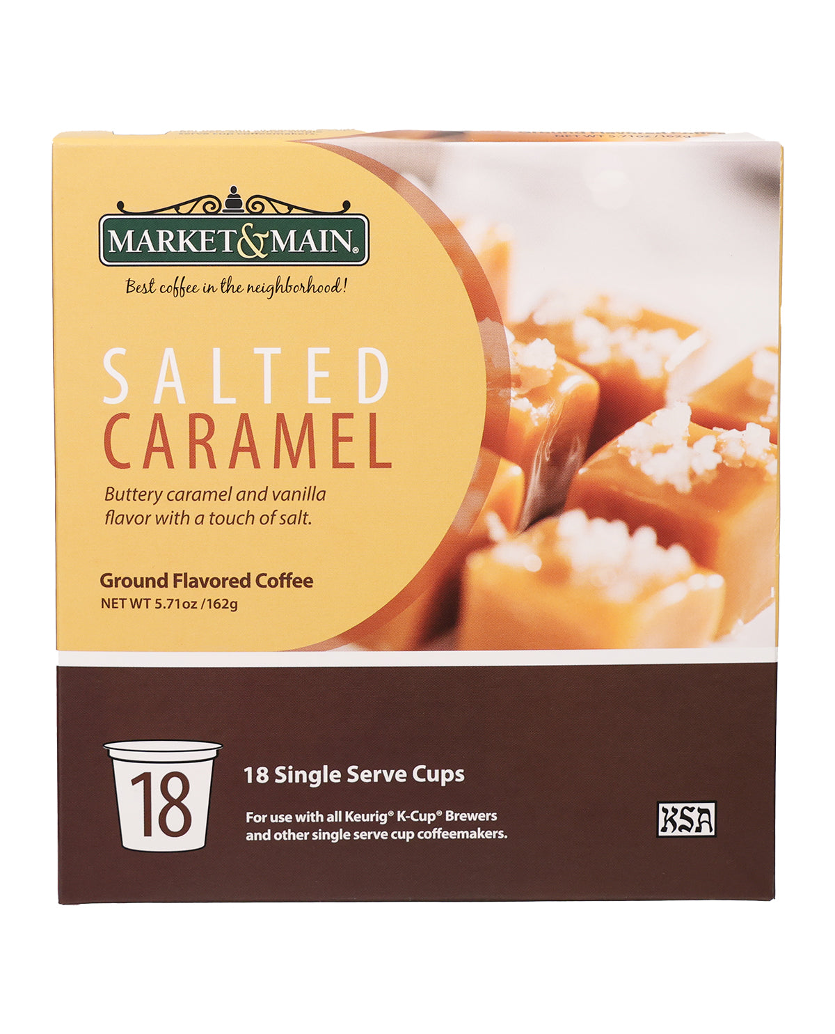 18ct Salted Caramel Coffee Pods