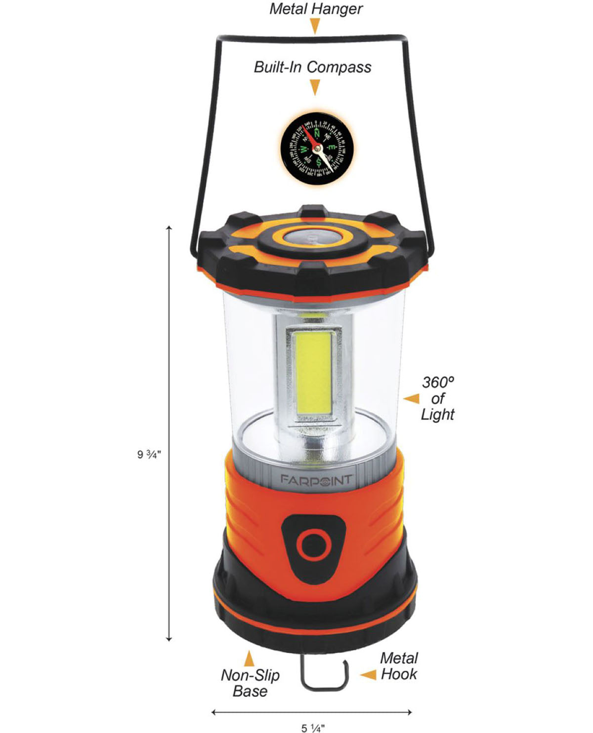 Farpoint 2000lm Cob Lantern