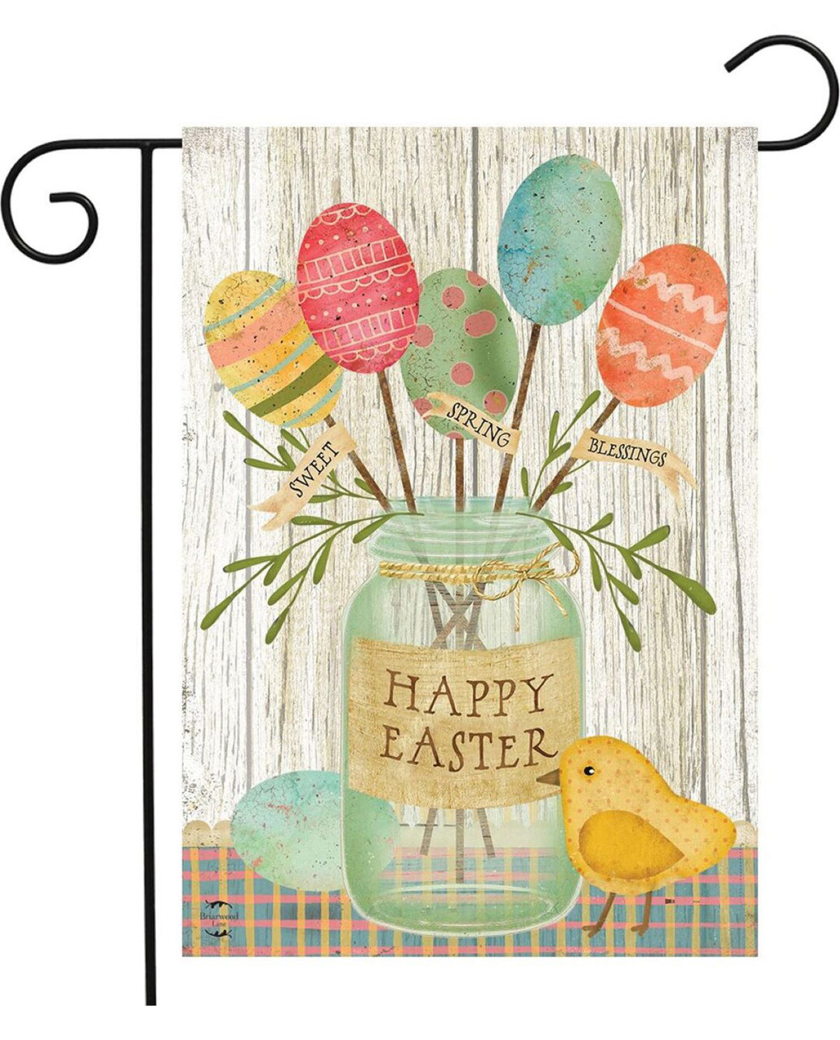 Easter Egg Bouquet Garden Flag