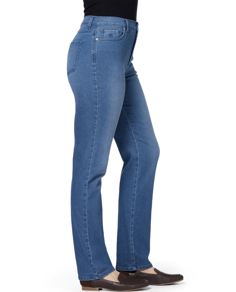 Gloria Vanderbilt Amanda Frisco Short Jean Blue