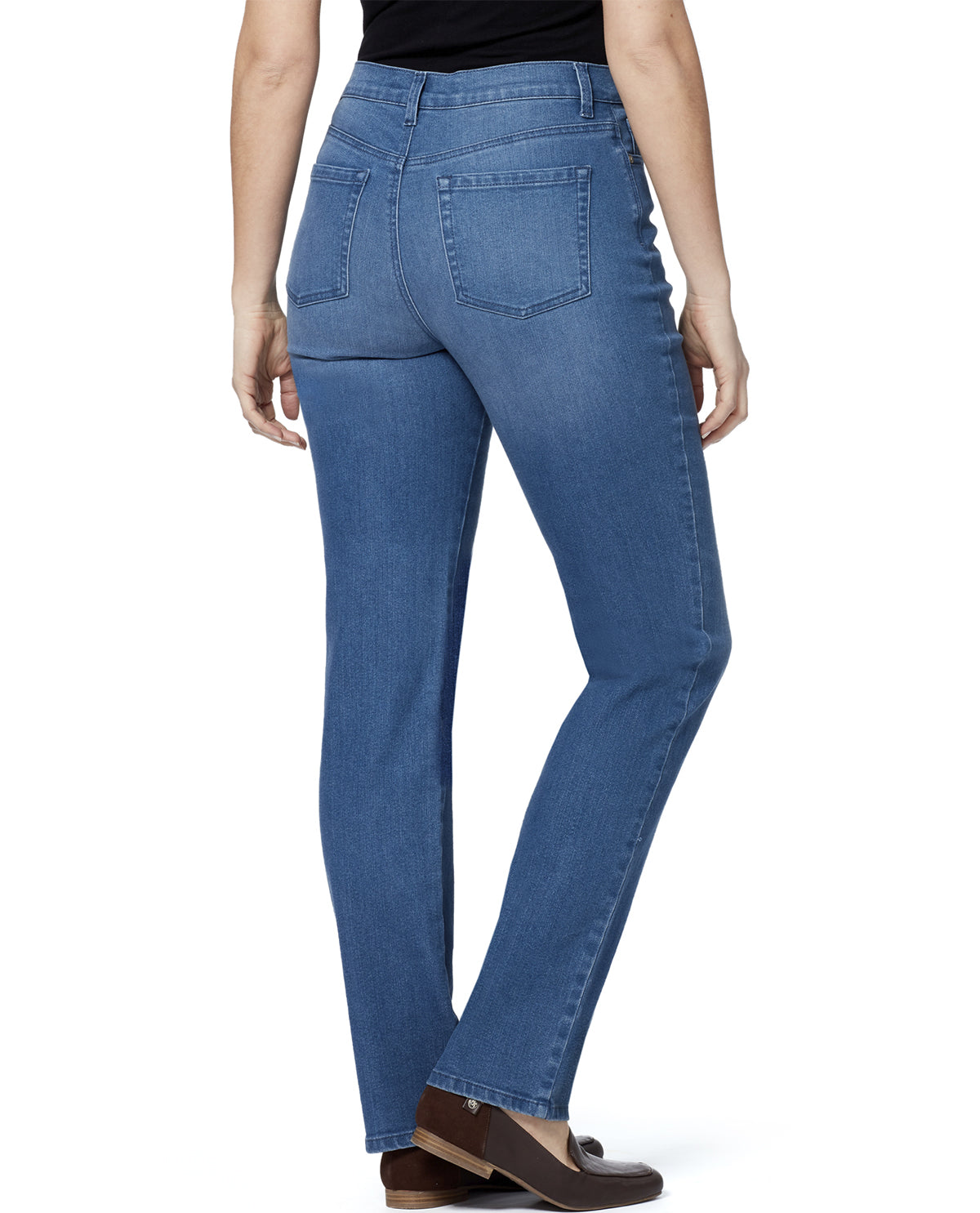 Gloria Vanderbilt Amanda Frisco Short Jean Blue