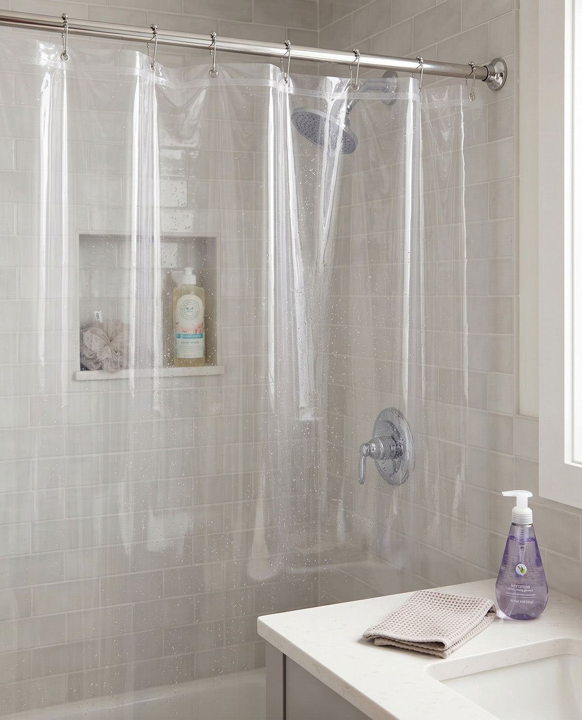 Clear Shower Curtain Liner