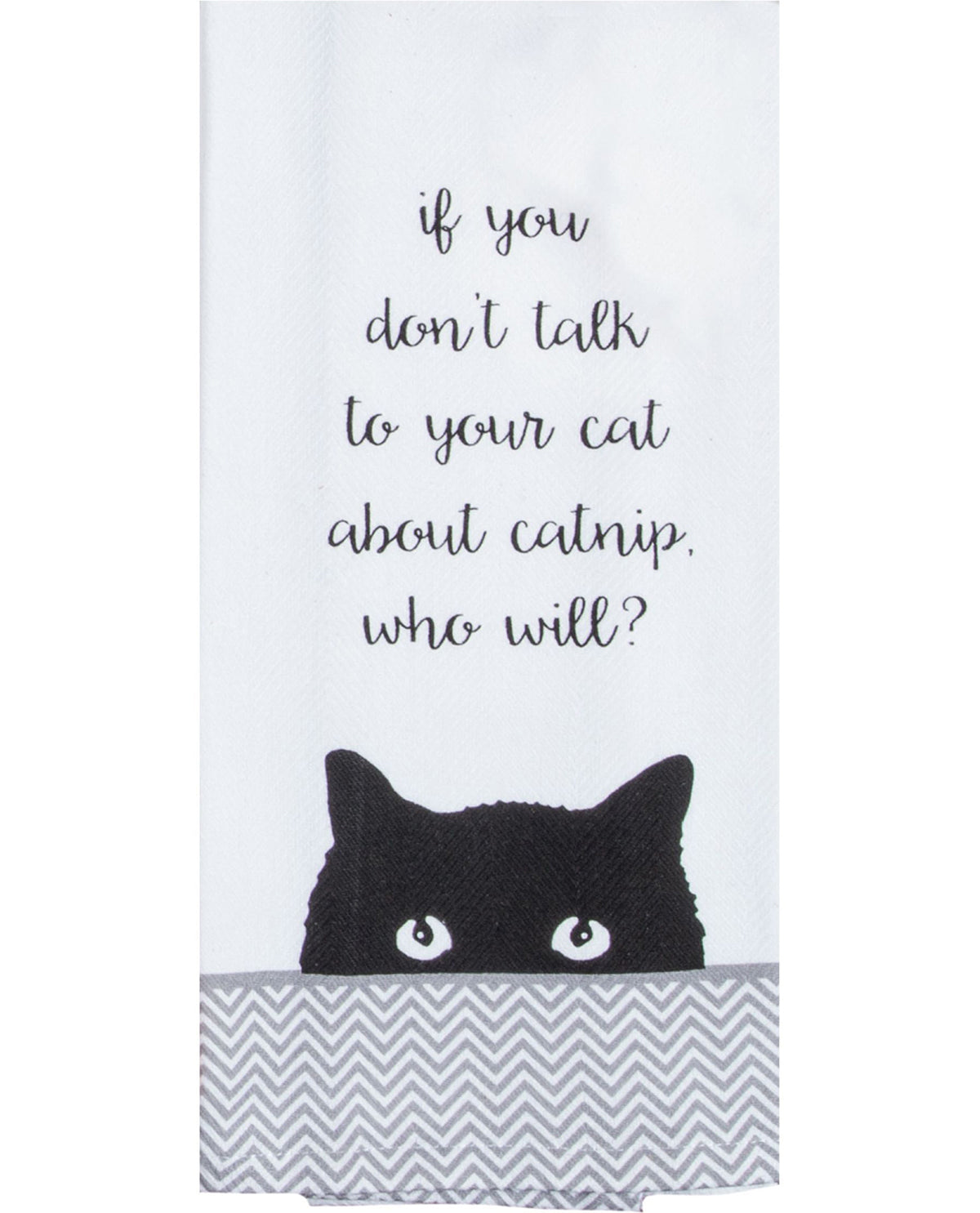 Catnip Tea Towel