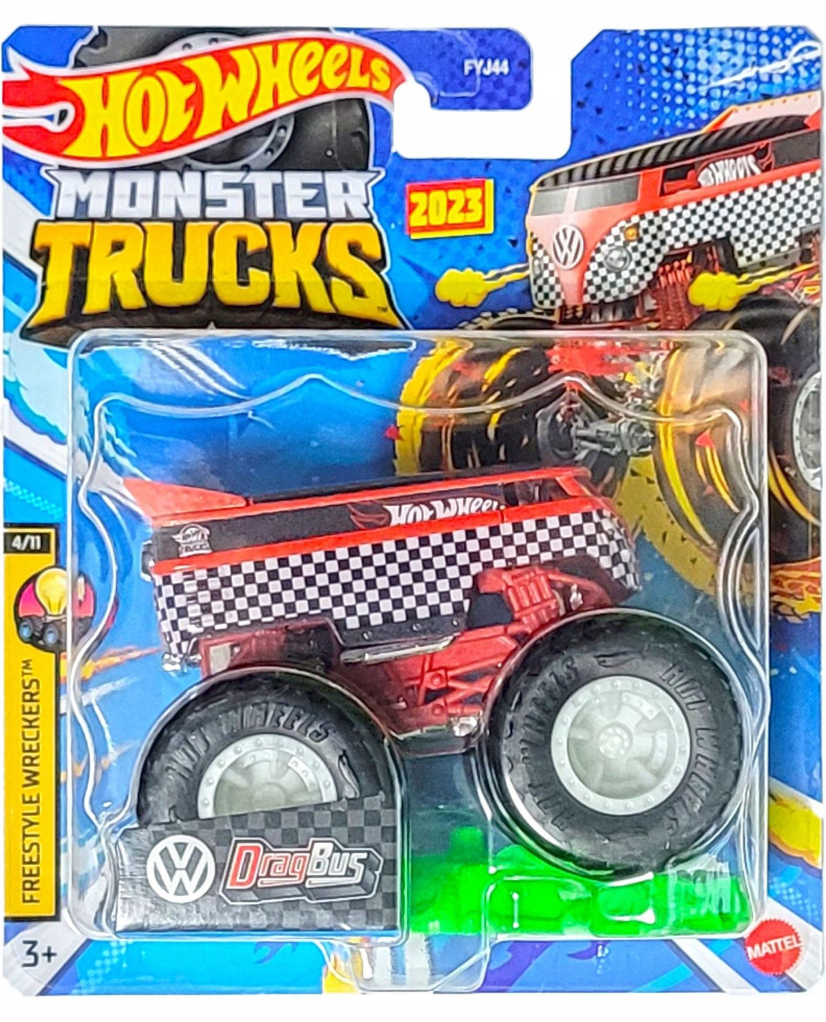 Hot Wheels Drag Bus Monster Truck