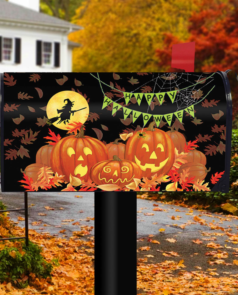 Halloween Haunts Mailbox Cover