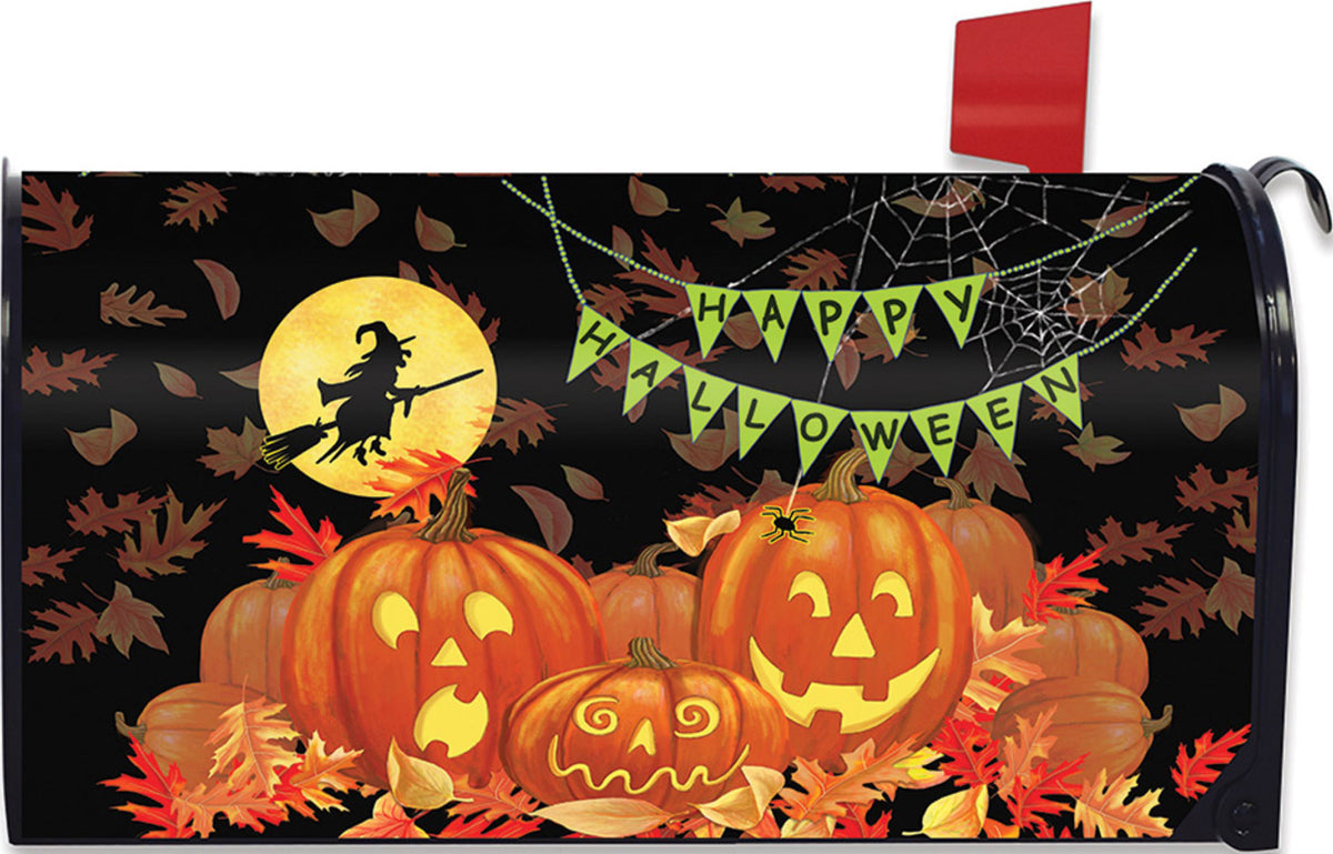 Halloween Haunts Mailbox Cover