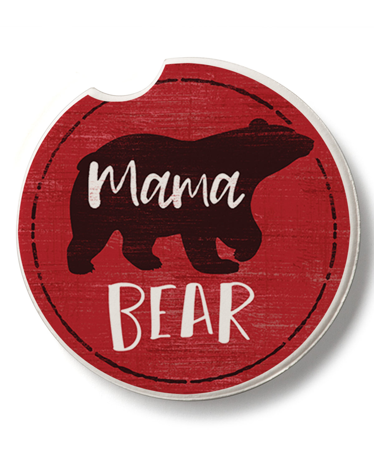 "Mama Bear" Car Coaster