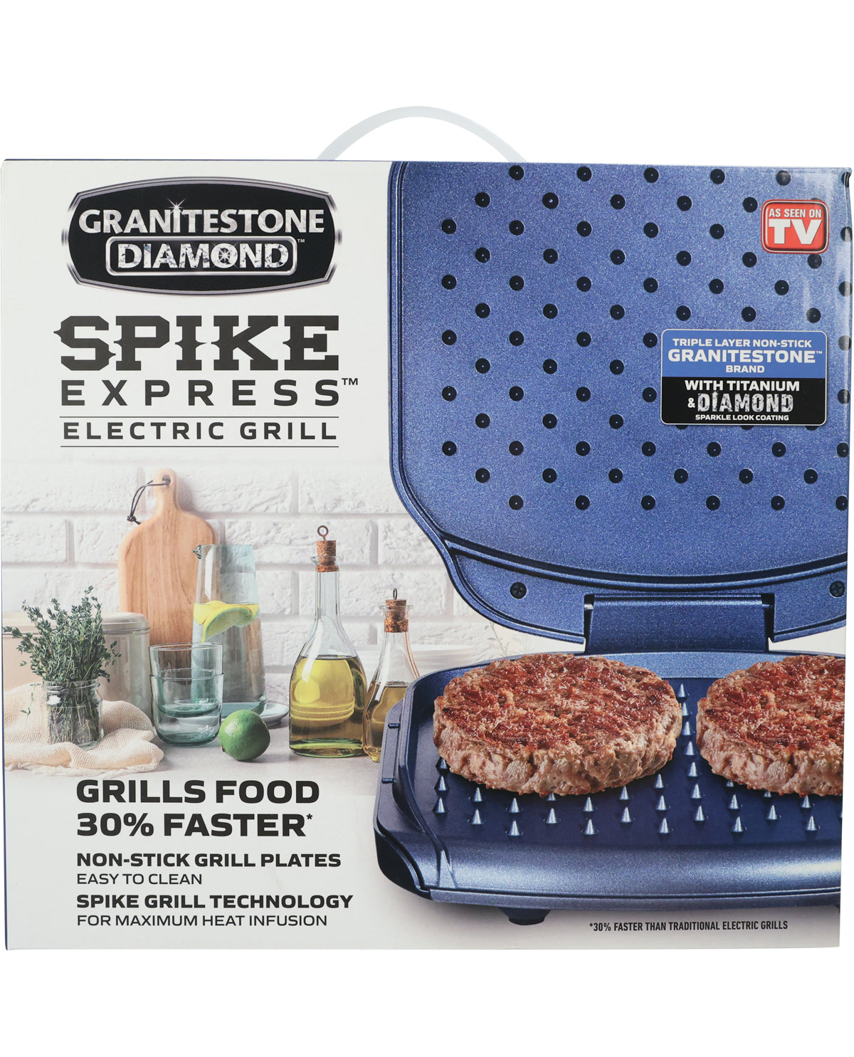 Granitestone Diamond Spike Express Electric Grill