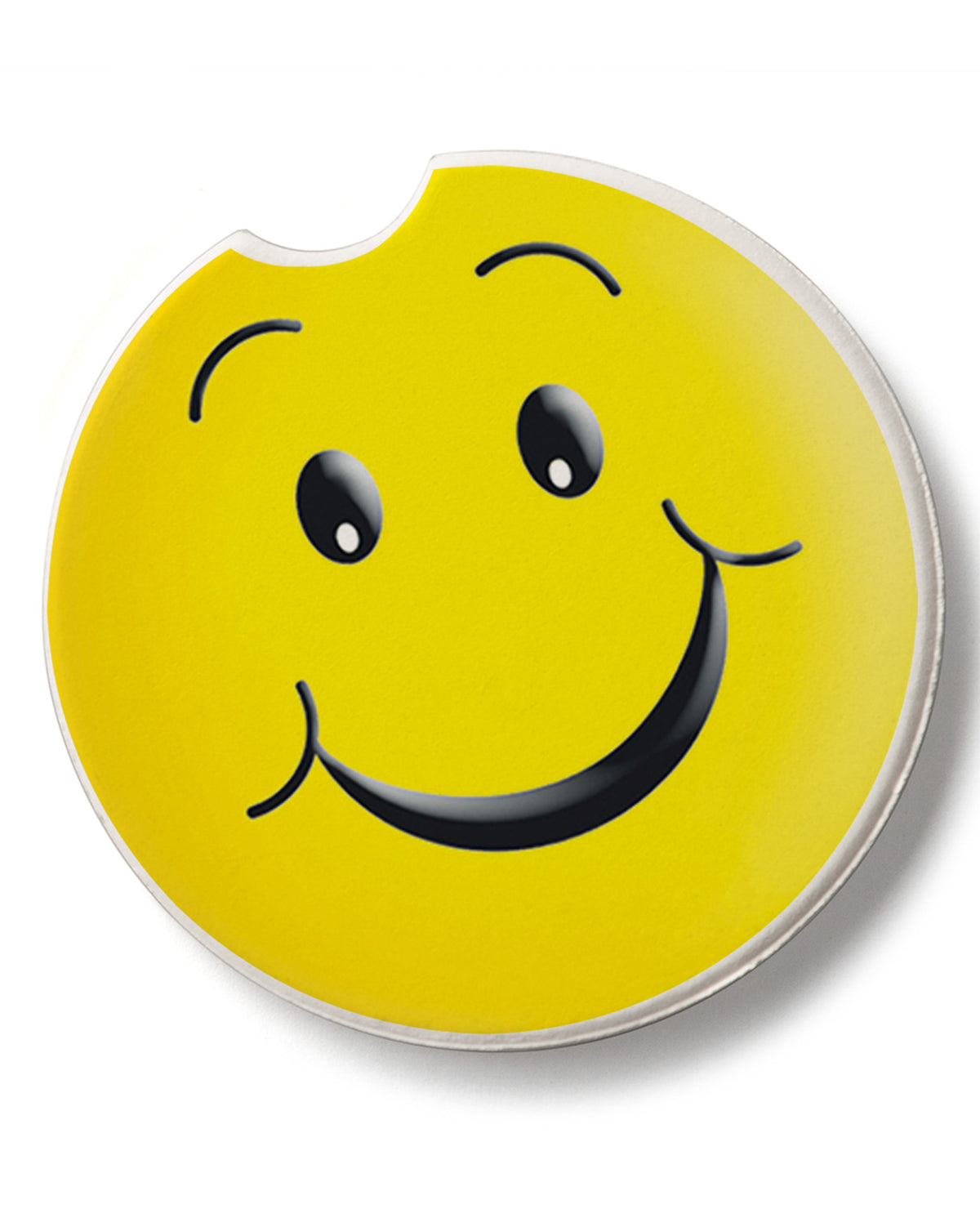 Happy Face Car Coaster