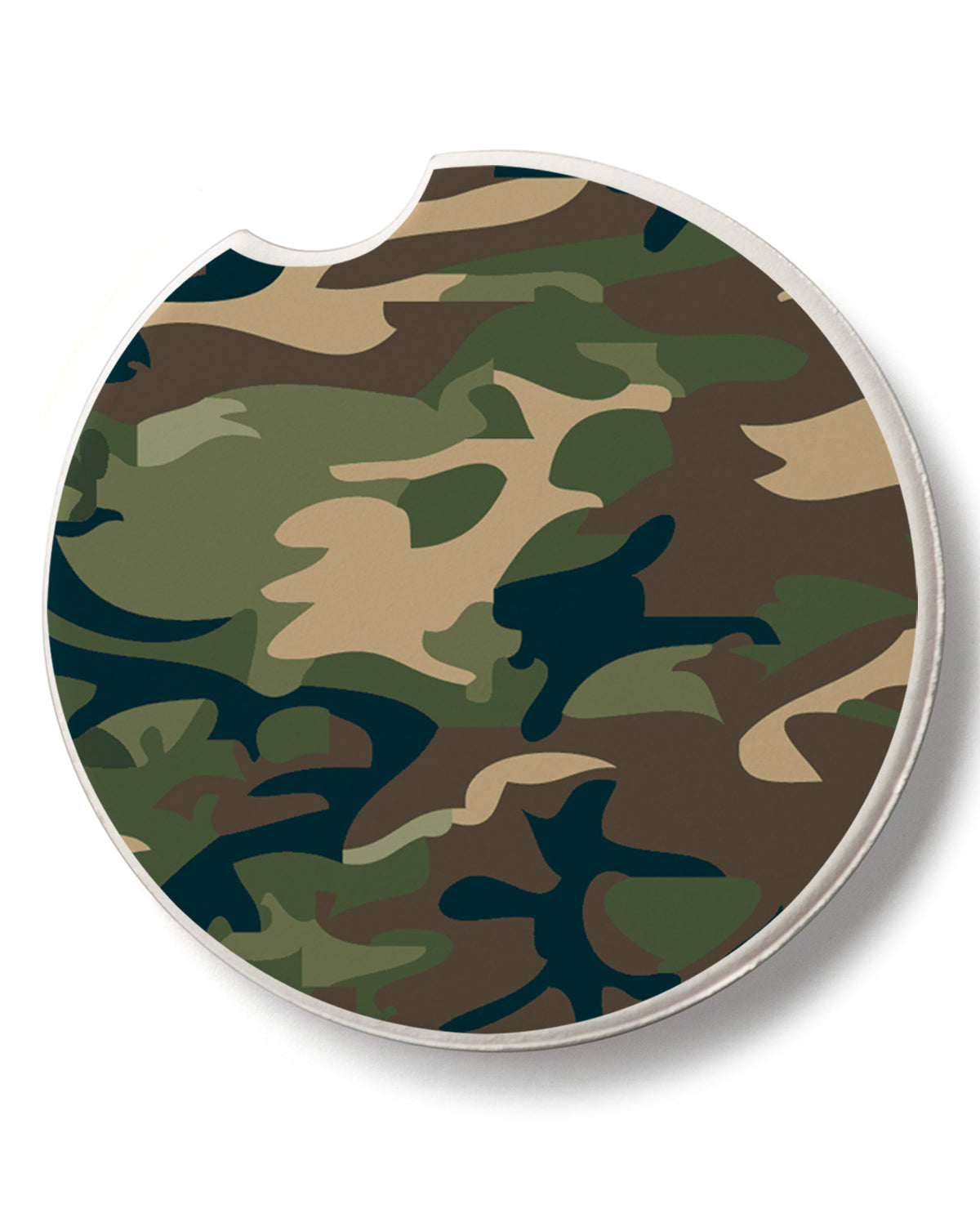 Camouflage Car Coaster