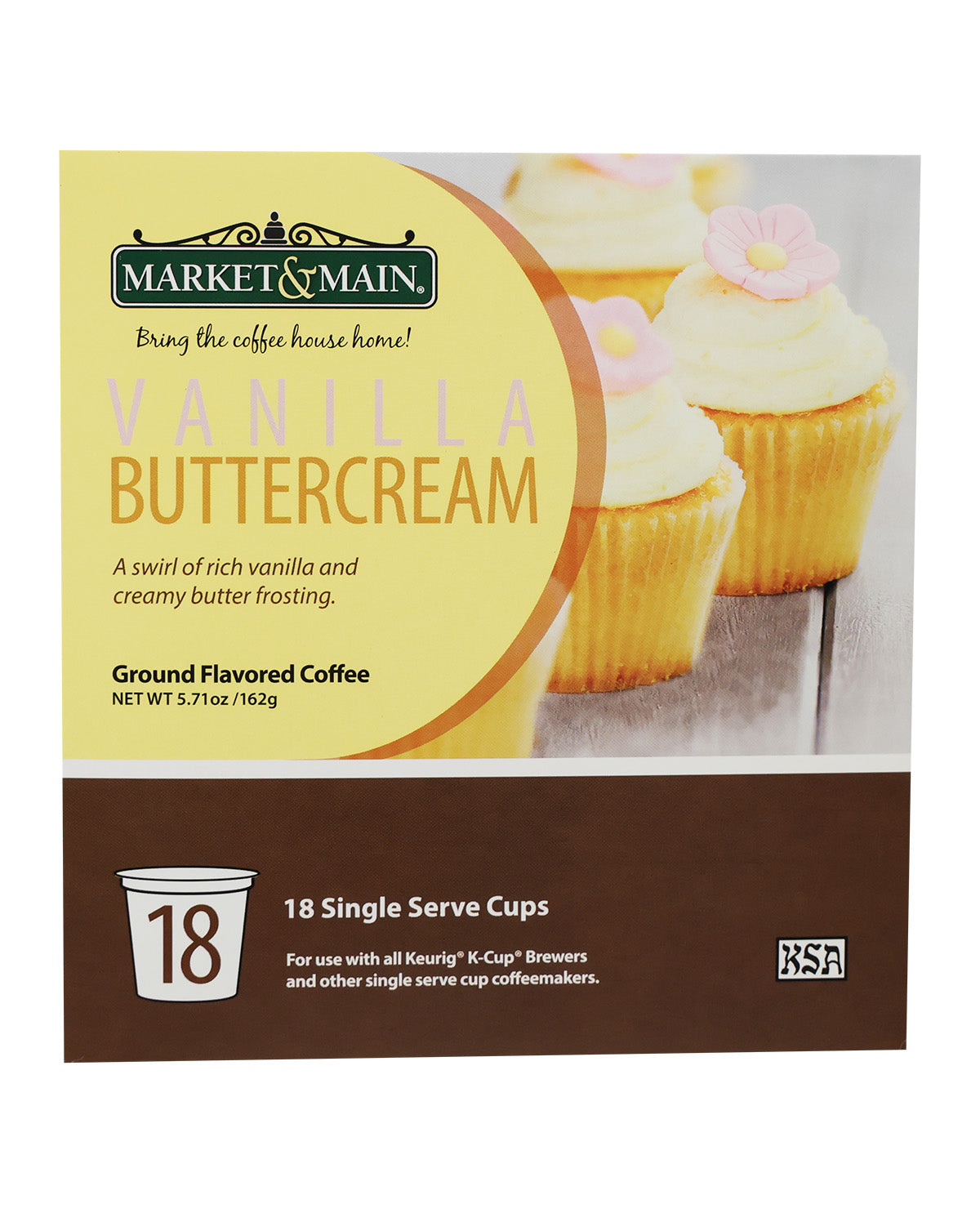Vanilla Buttercream 18ct Coffee Pods