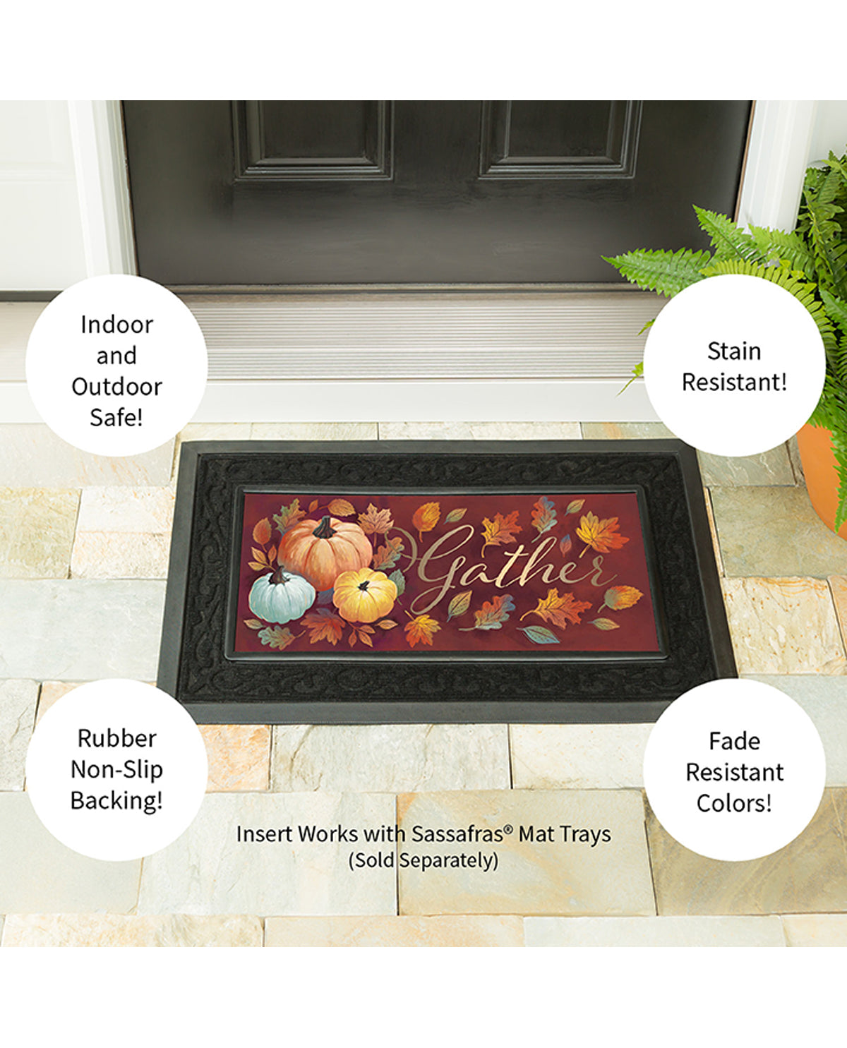 Evergreen Crafted Harvest Sassafras Switch Mat