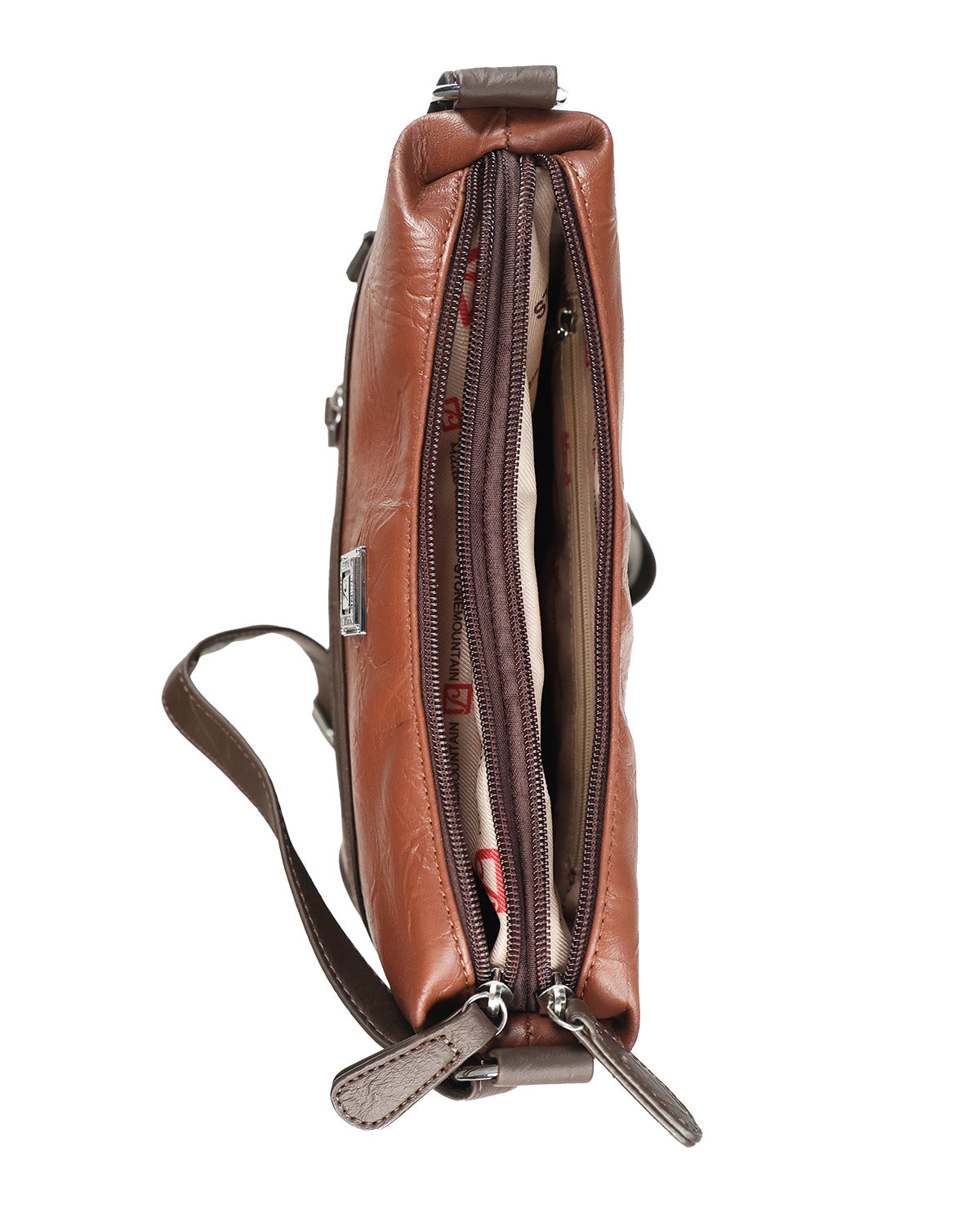 Stone Mountain Washed Leather Irene Hobo