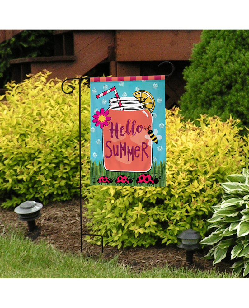 "Hello Summer" Garden Flag