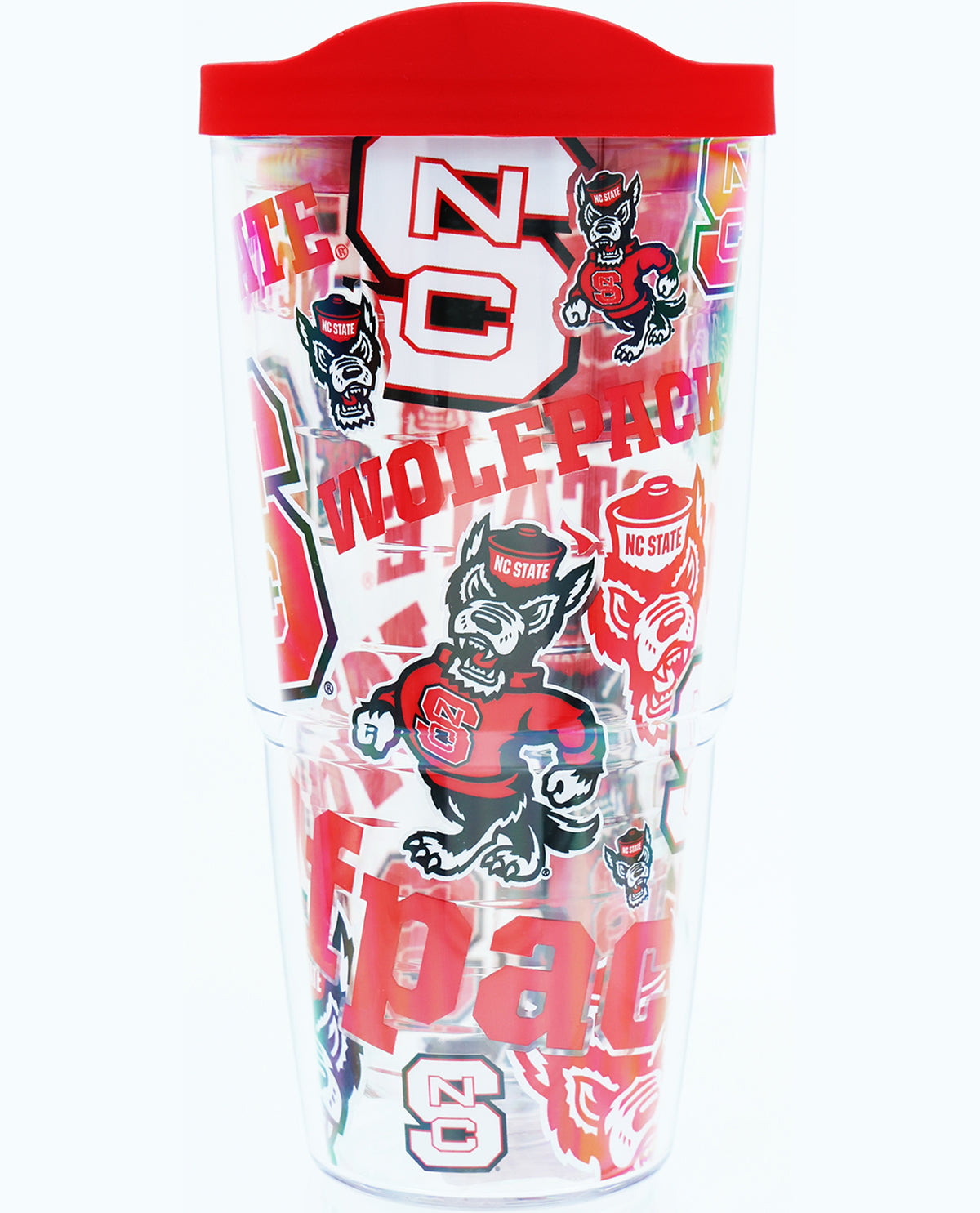 24oz. Tervis All Over NC State Wolfpack Classic Tumbler with Travel Lid