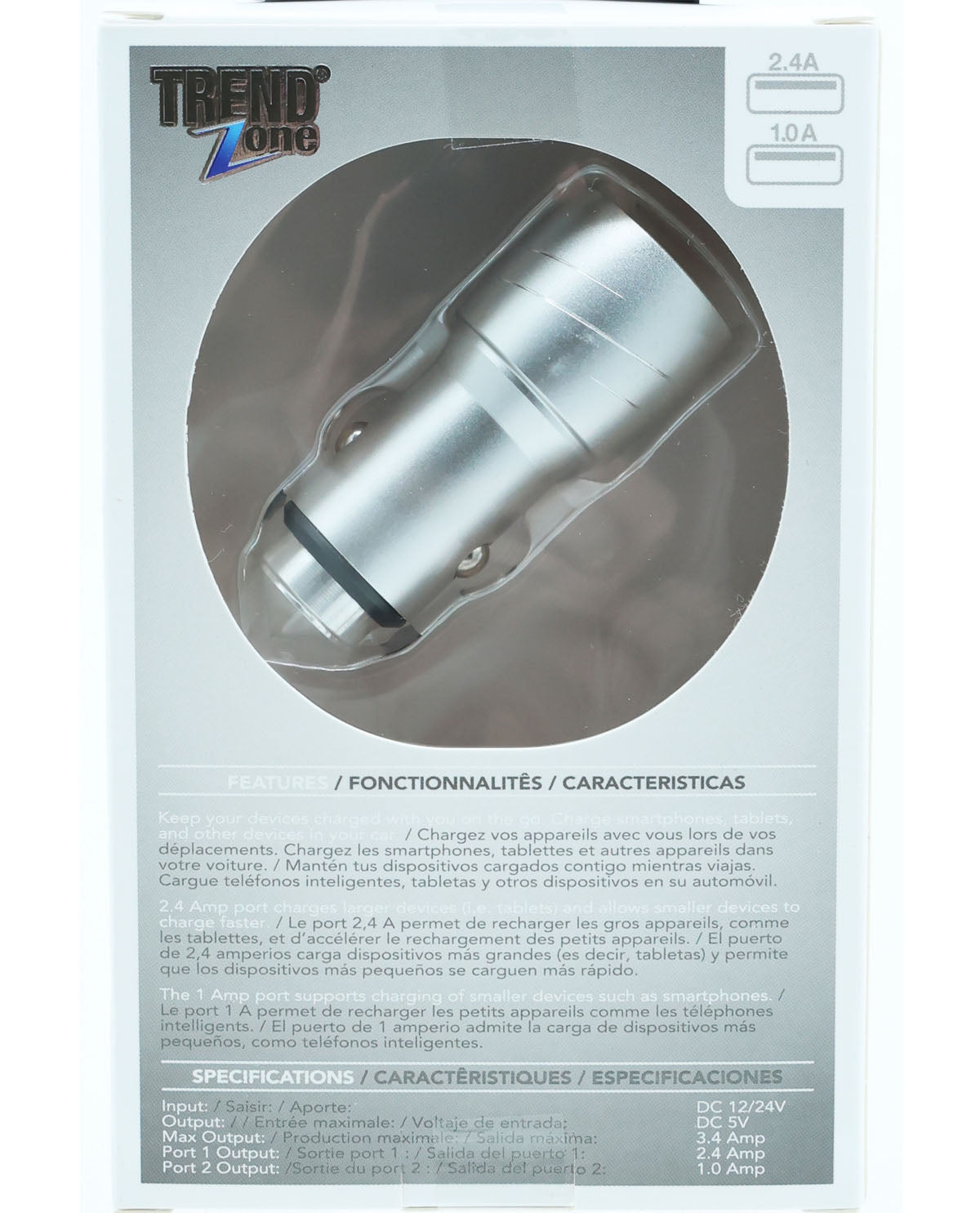 3.4AMP Dual Port Car Charger