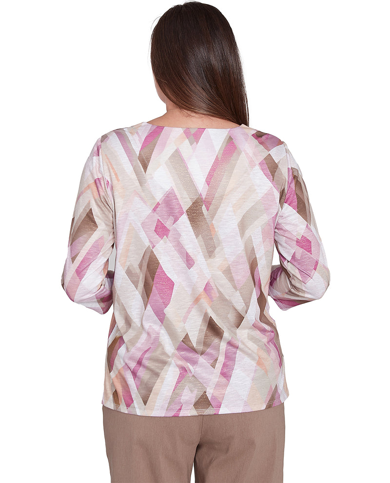 Alfred Dunner Telluride Missy Knit Top