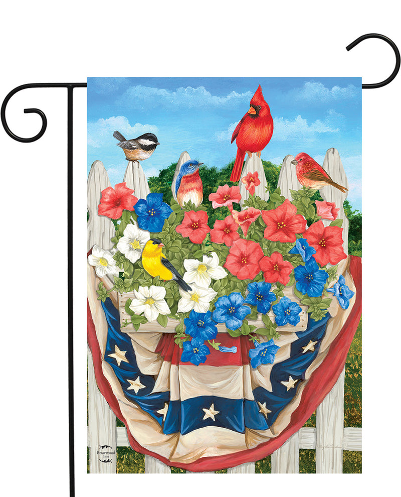 American Birds Garden Flag