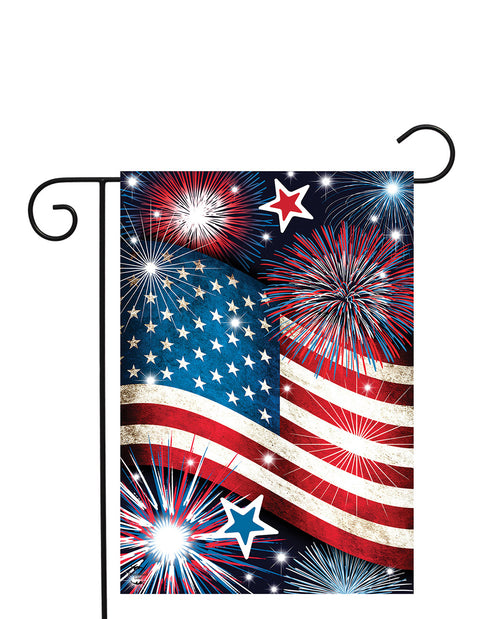 Stars And Stripes Patriotic Garden Flag