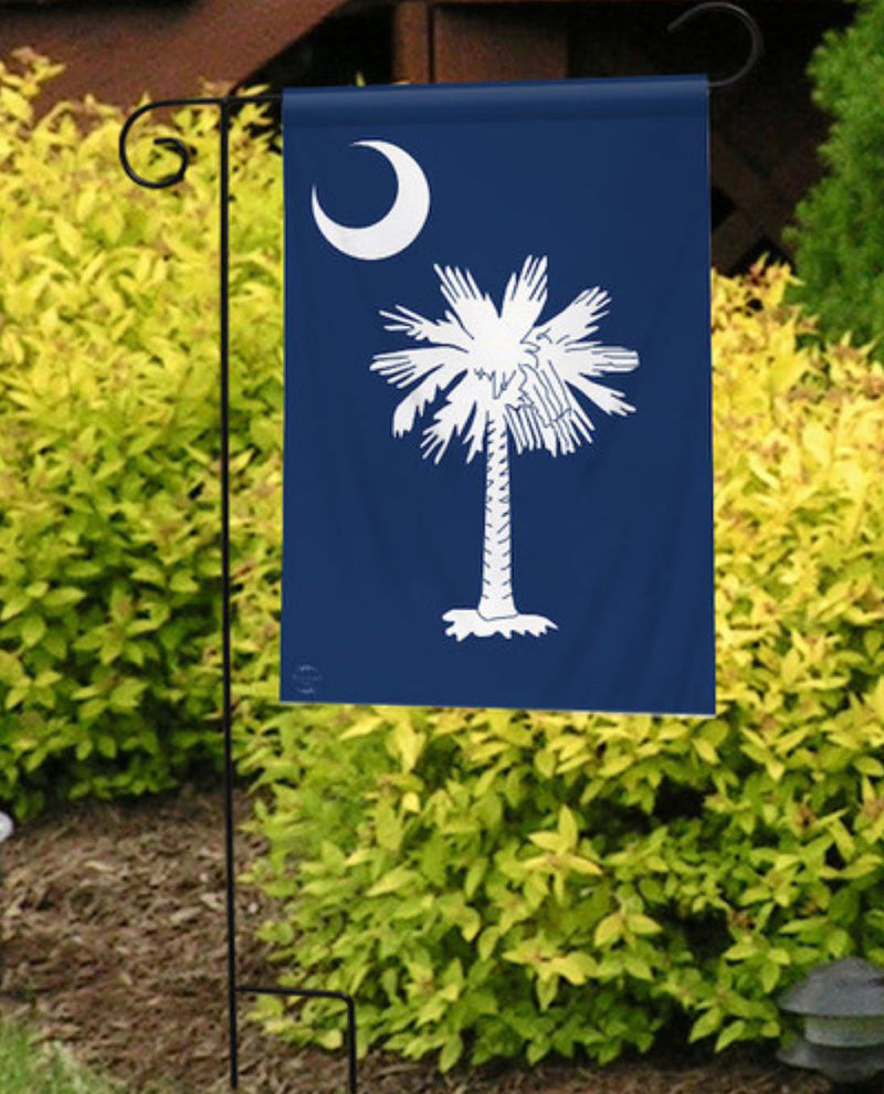 South Carolina Palm Tree Garden Flag