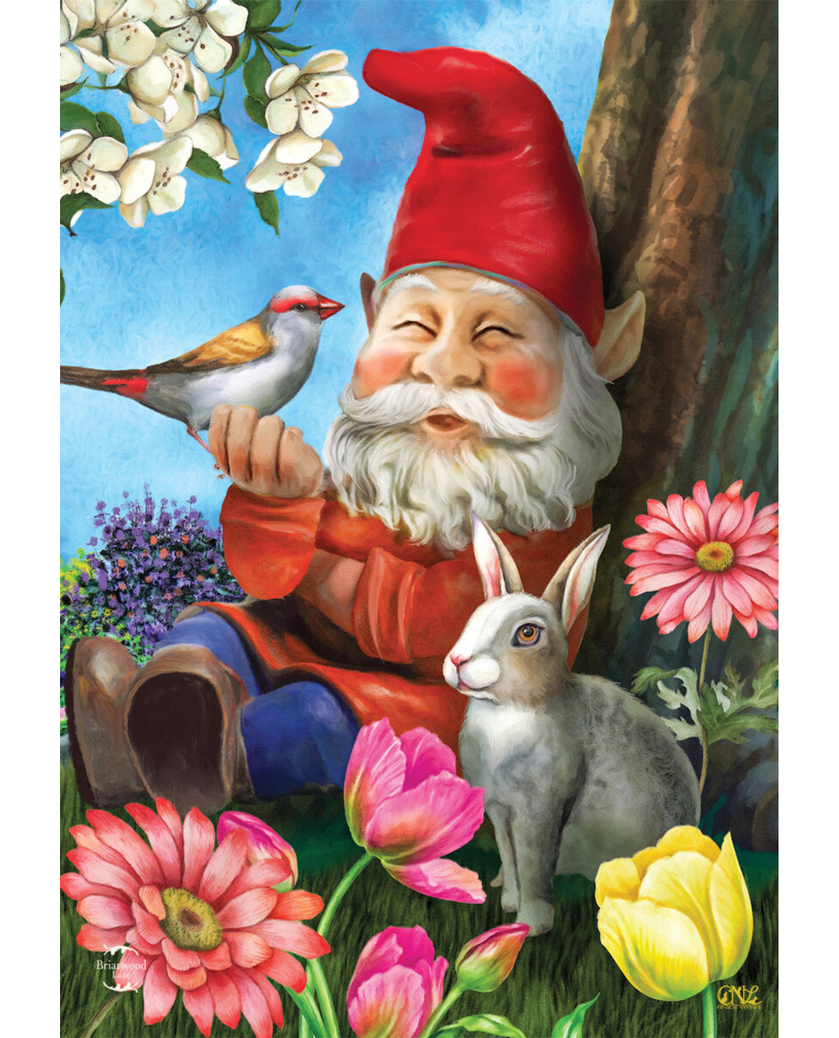 Garden Gnome Garden Flag