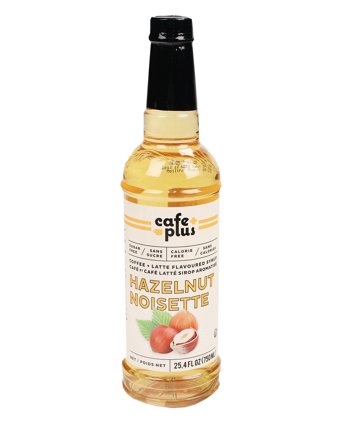 Cafe Plus Hazelnut-Flavored Coffee Syrup