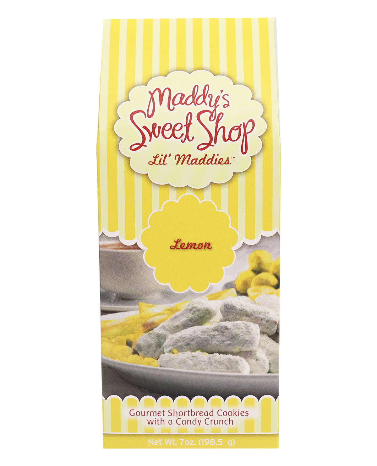 Maddy's Sweet Shop Lemon Shortbread Cookies