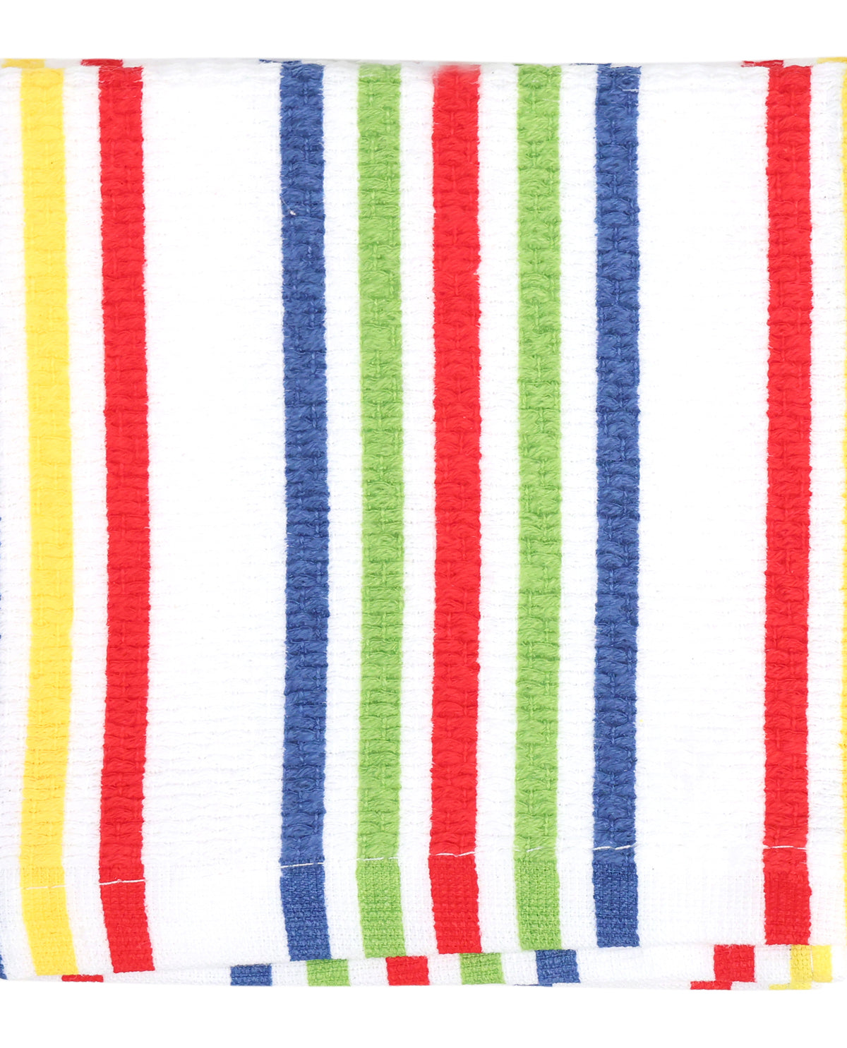 Multi-Color Striped Dish Cloth Set