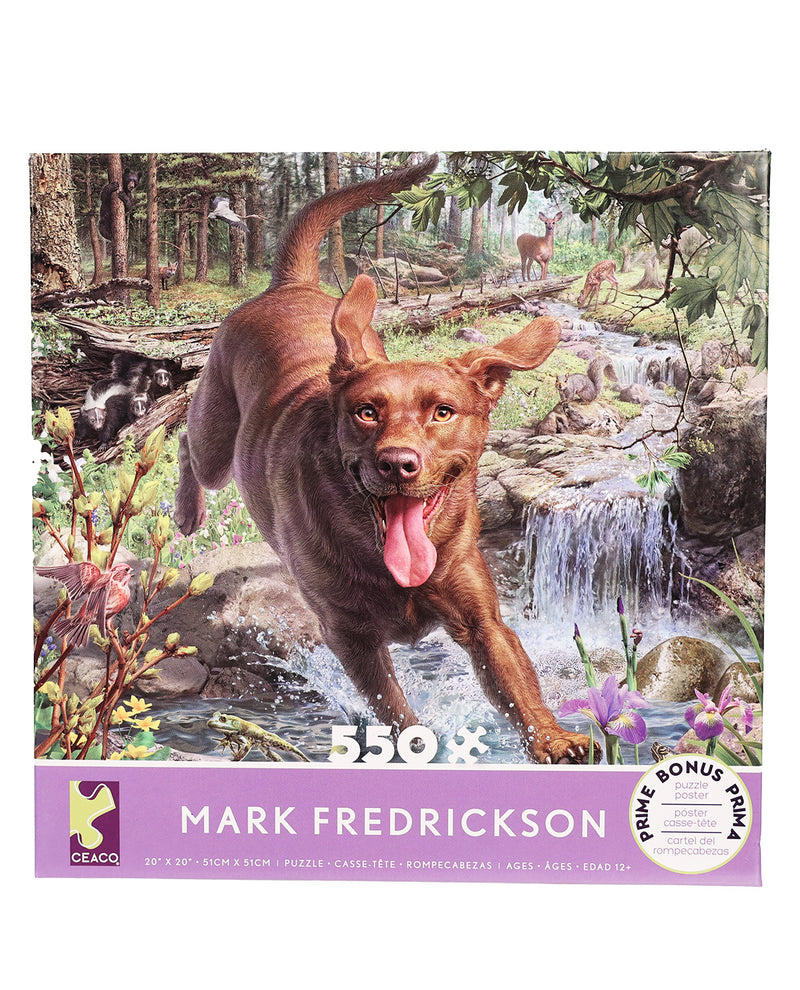 550 Piece Labrador Puzzle