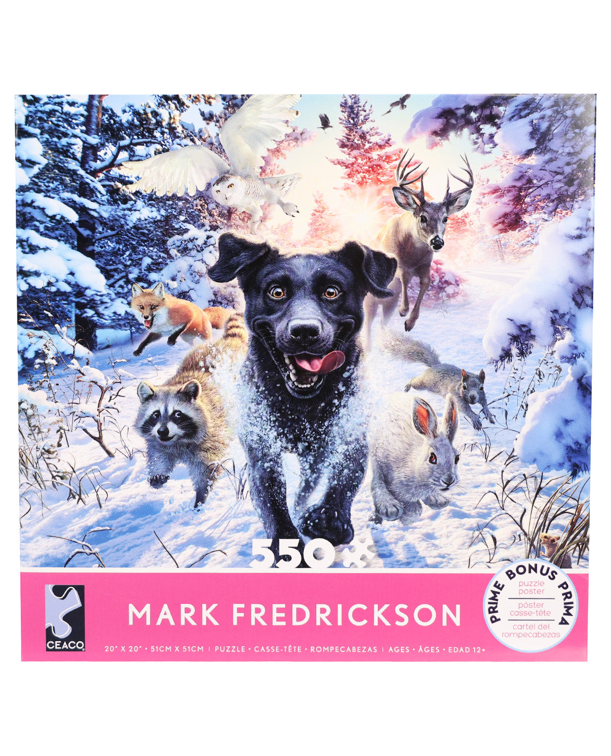 550 Piece Labrador Puzzle