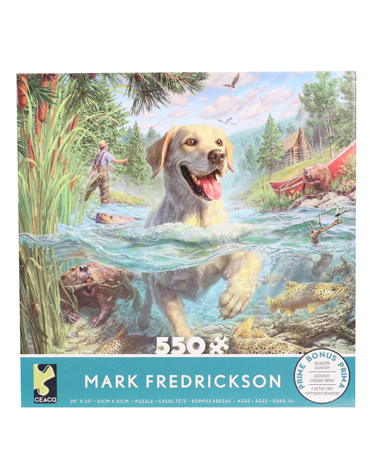 550 Piece Labrador Puzzle