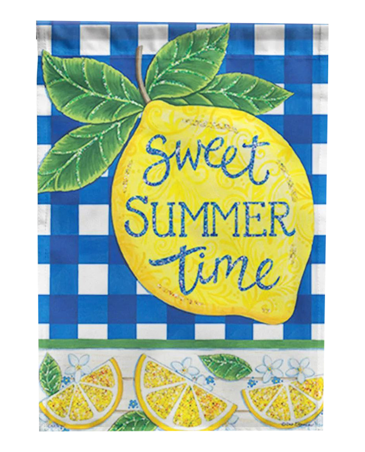 Sweet Summertime Garden Flag
