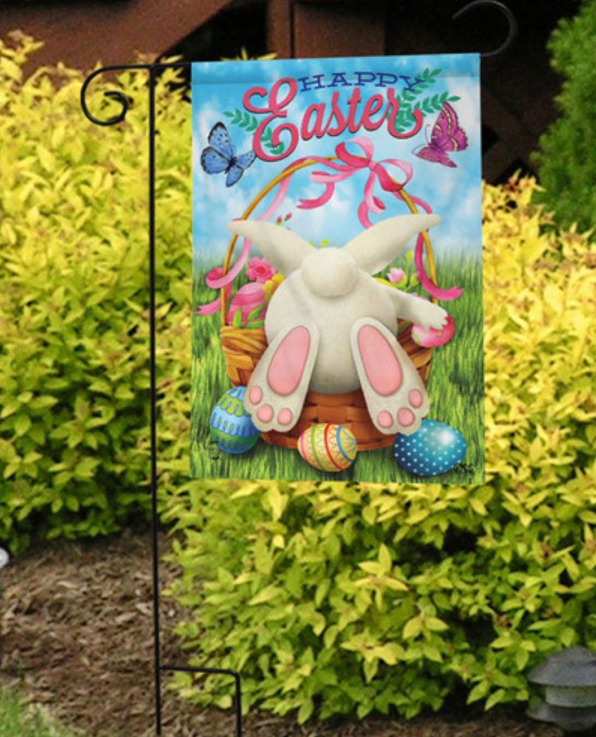 Easter Egg Hunt Garden Flag