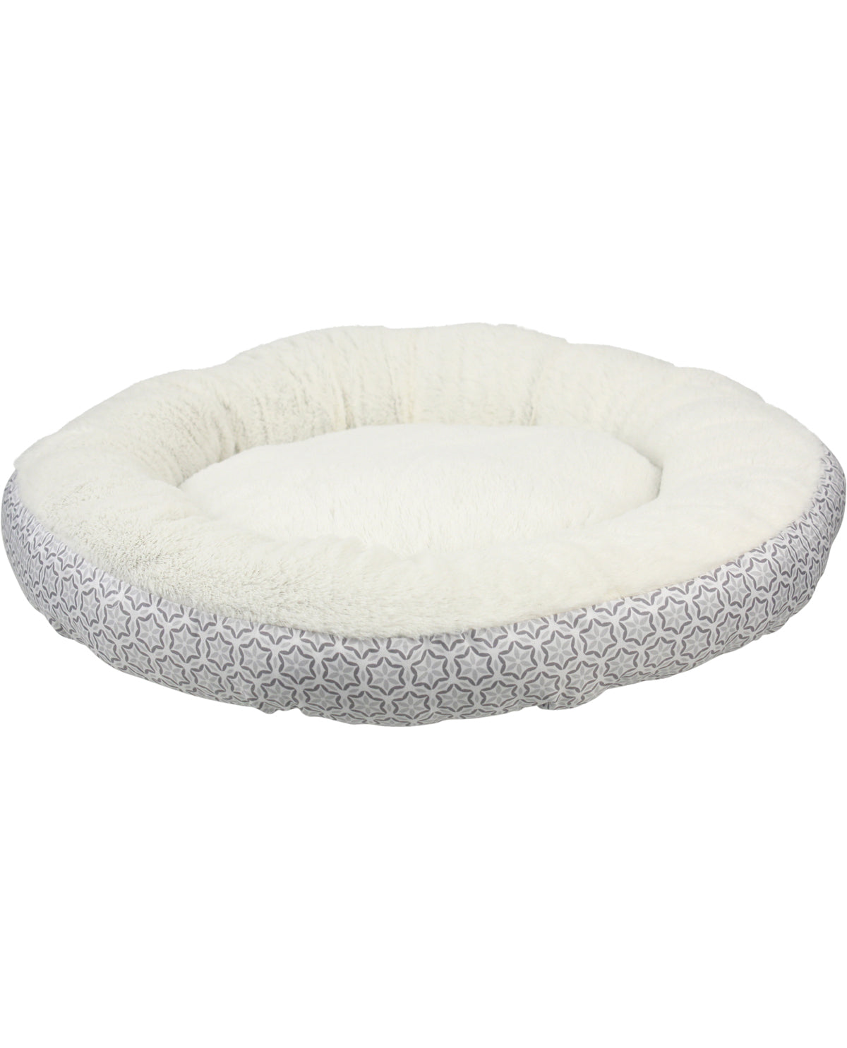 21.5" Round Pet Bed - Blush Star