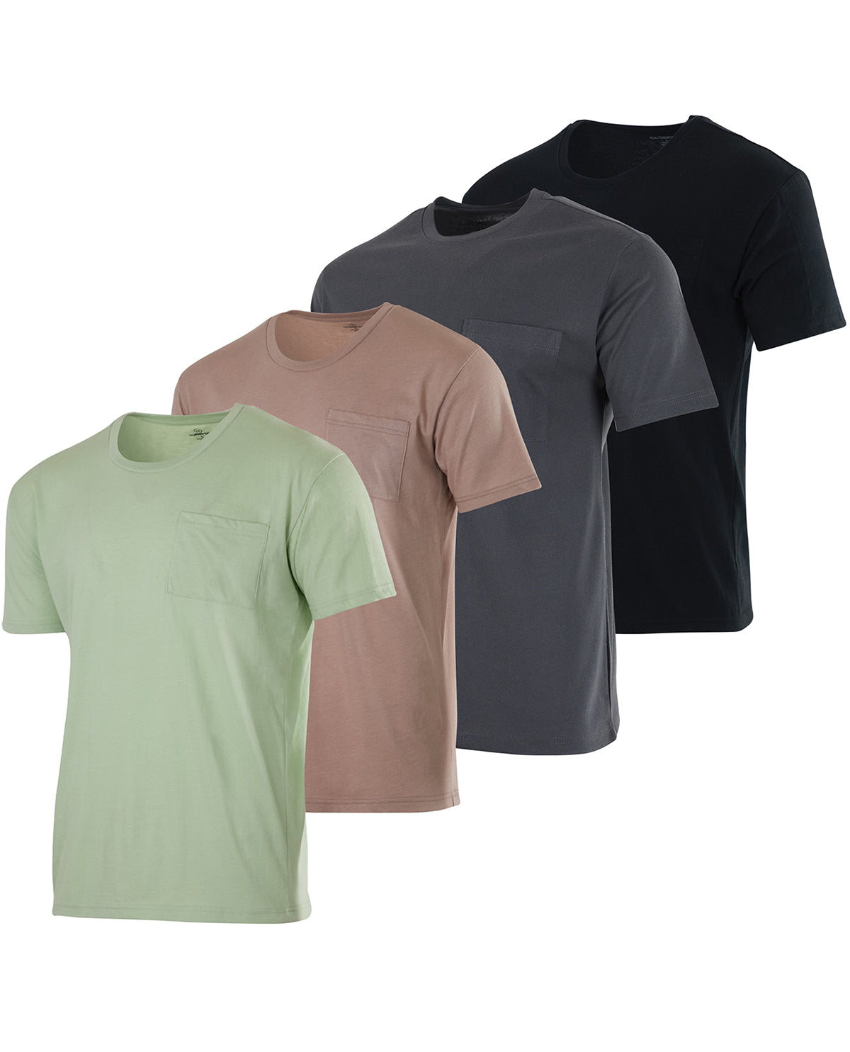 Real Essentials Cotton Short Sleeve Pocket Tee